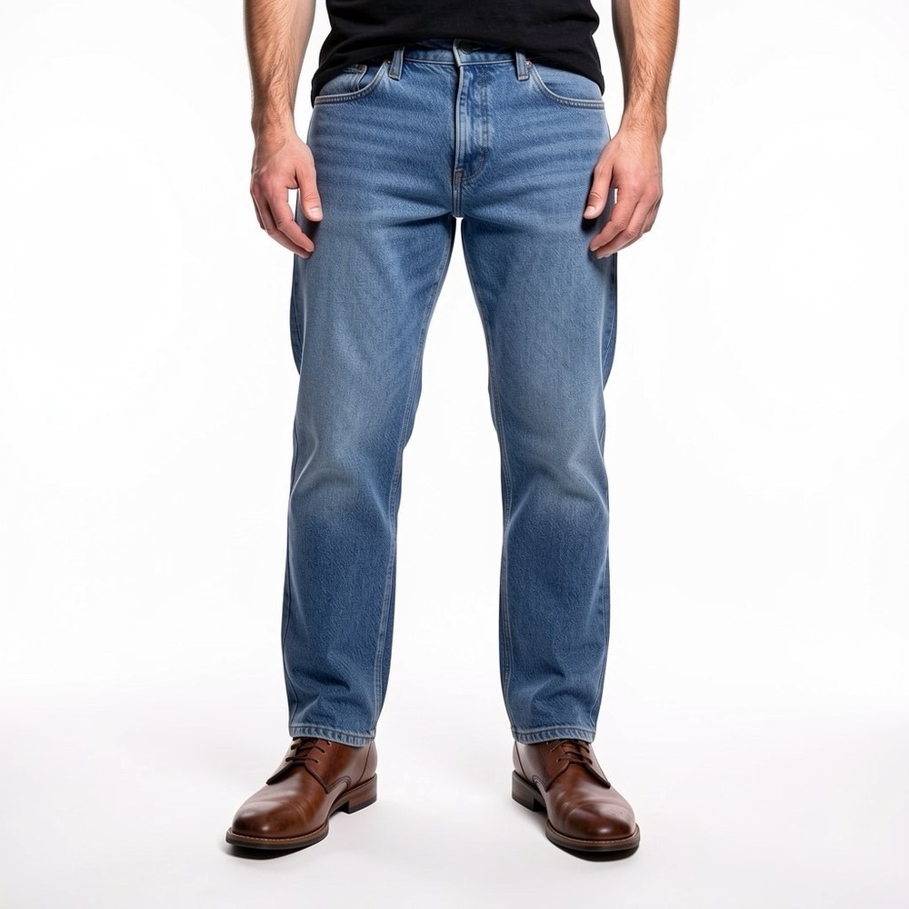 WIND RIVER LINED DENIM JEANS MEN'S SIZE 36x30 BLUE WITH FLEECE LINING